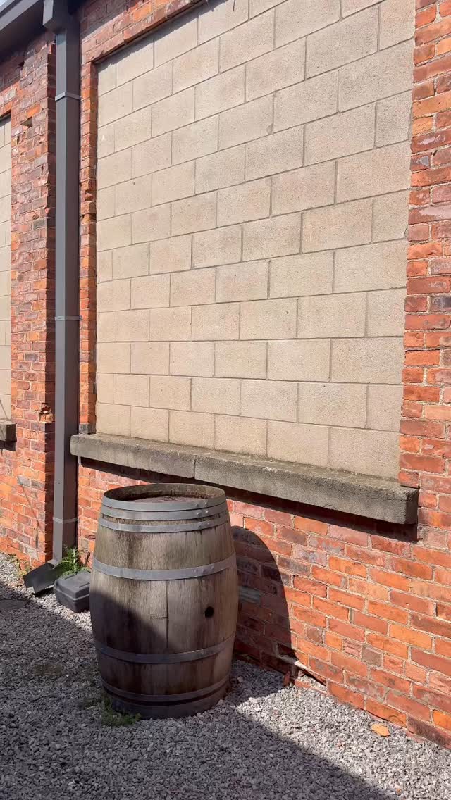The brick wall hiding the Beer Window
